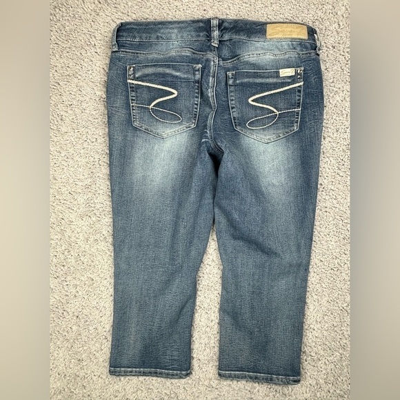 Seven7 Jeans Womens 12 Capri Stretch Regular Classic Casual Beach Vacation Denim - Picture 6 of 6